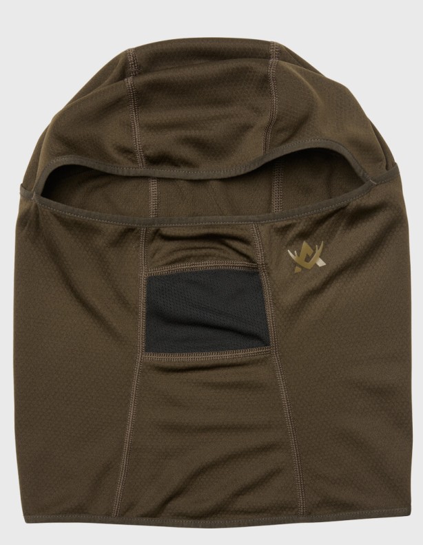 Alaska CoolDry Balaclava, Solid Brown