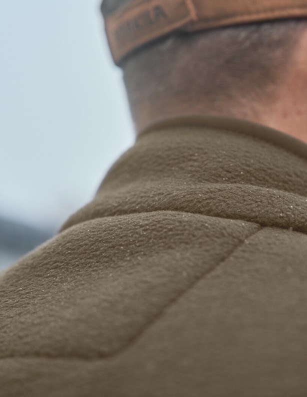 Harkila Torsby Fleece v barvě willow green – velmi teplá fleecová mikina