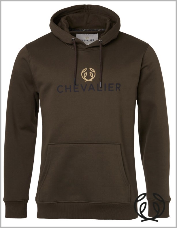 Chevalier Hill Hoodie Men Leather Brown – pánská mikina