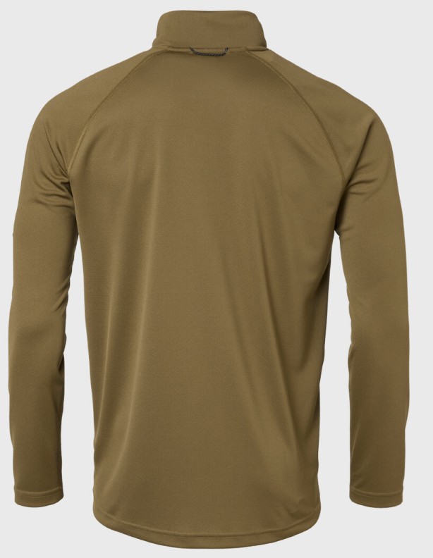 Funkční tričko Alaska CoolDry Ms Half-Zip Top Gravel