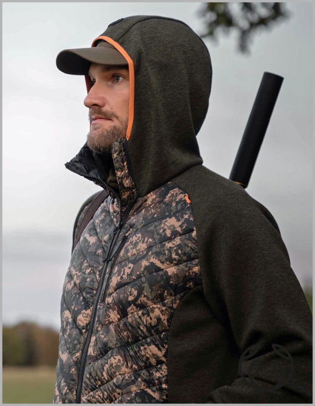 Стеганая кофта Chevalier Hunter Hybrid Antler Camouflage
