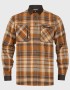 Harkila Pajala « cornstalk check » - chemise chaude en flanelle
