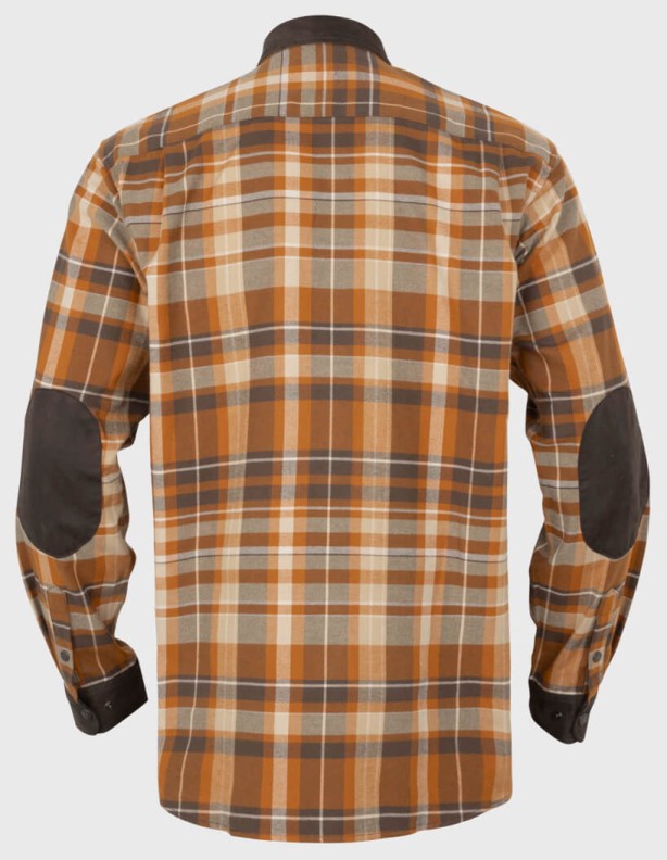 Harkila Pajala Cornstalk Check - Warm Flannel Shirt