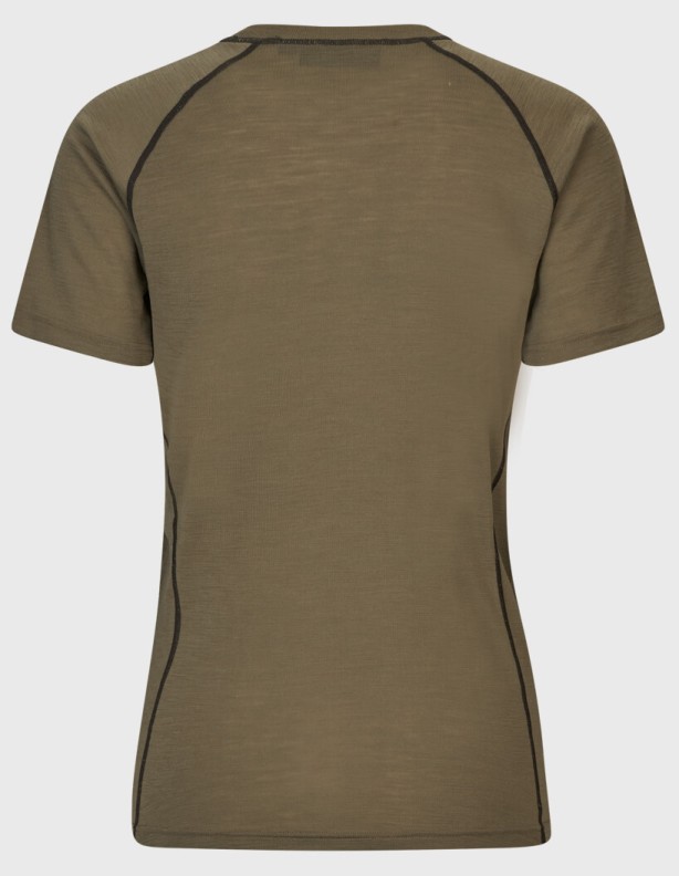 T-shirt pour femme Seeland Apex Aia warm, 35 % laine mérinos