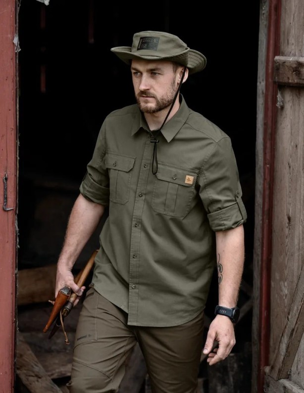 Seeland Selous Cargo  L/S Summer Long-Sleeve Shirt