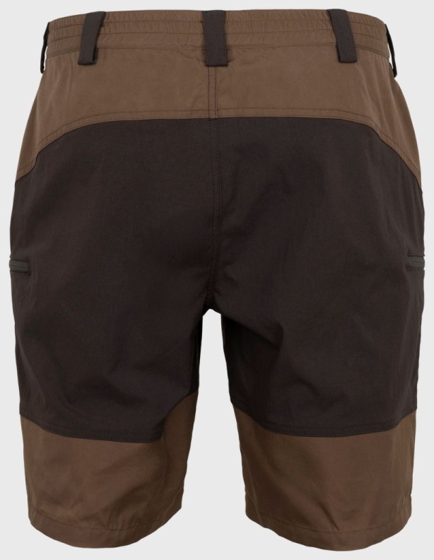 Harkila Fjell Shorts Dark earth Shadow brown – odolné letní šortky