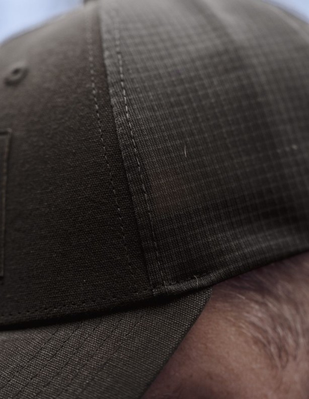 Harkila Logo Cap shadow brown kšiltovka