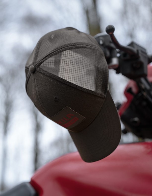 Harkila Logo Cap shadow brown kšiltovka
