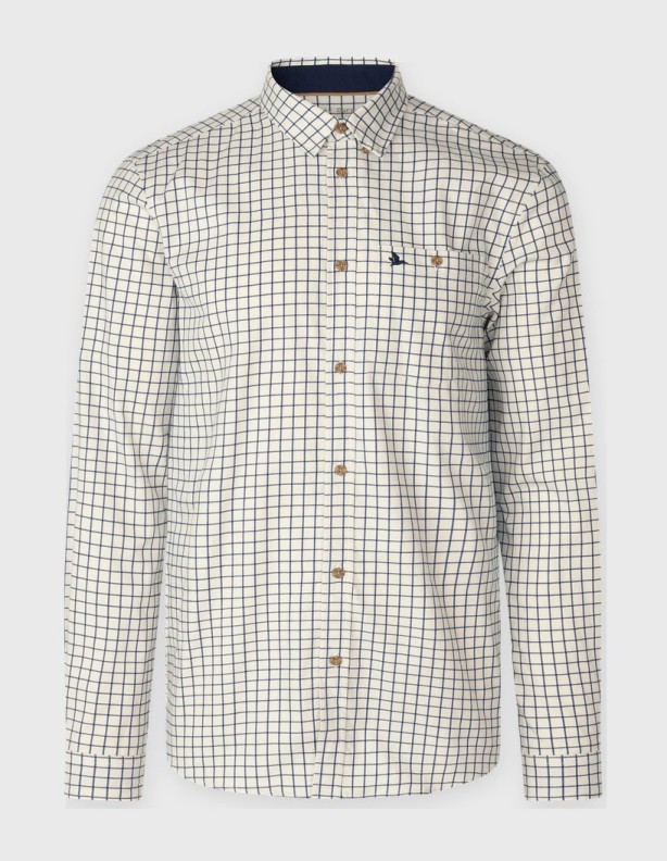 Seeland Oxford Shirt dark sapphire check – bavlněná košile