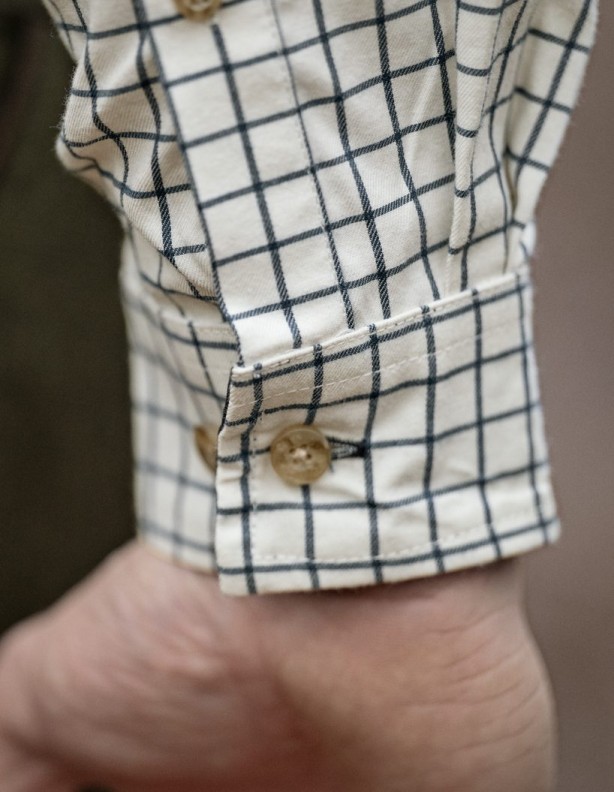 Seeland Oxford Shirt dark sapphire check – bavlněná košile