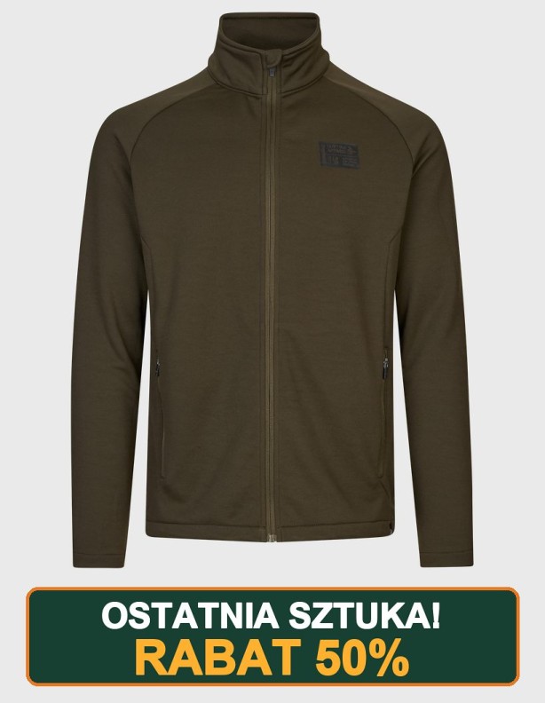 Seeland Tidal fleece pine green thin fleece