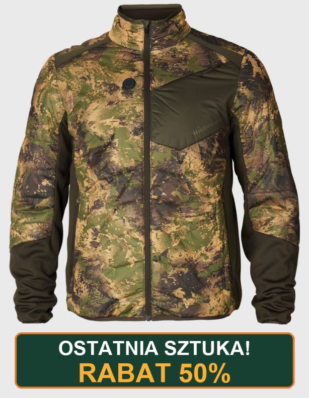 Heat AXIS MSP Forest Harkila warming jacket.