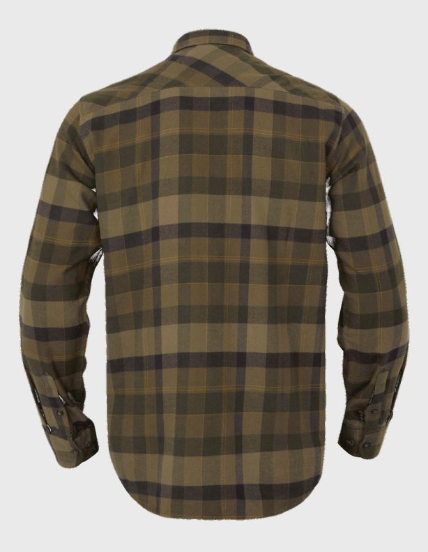 Harkila Asmund Beech green check, 100 % bavlna