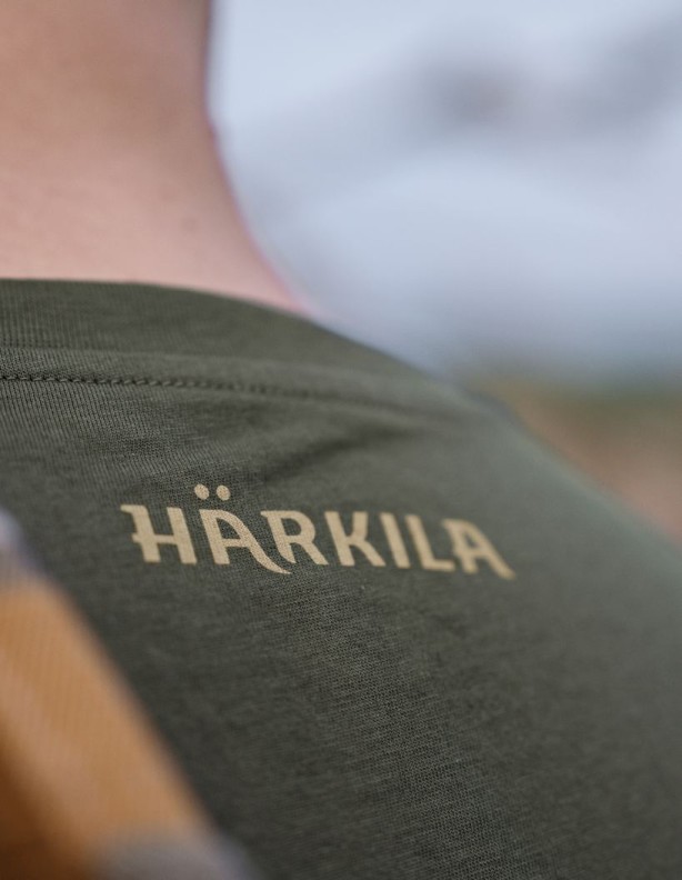 T-shirt Härkila Wildboar Logo – t-shirt de chasse pour homme