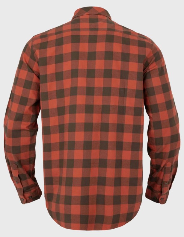Lovecká košile Härkila Scandinavian Autumn Orange Check