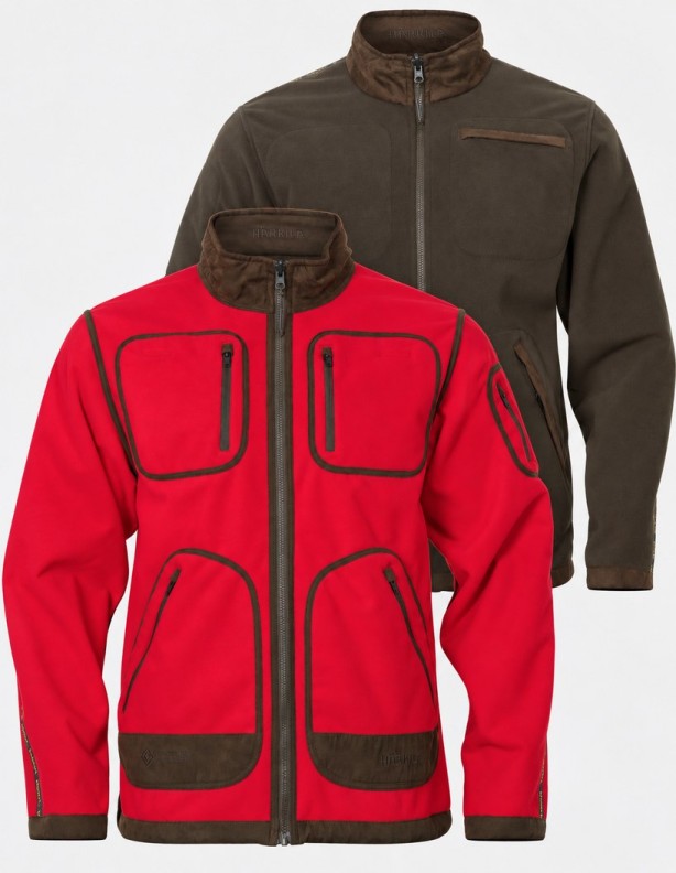 Härkila Kamko Regal Reversible Hunting Fleece, Front View