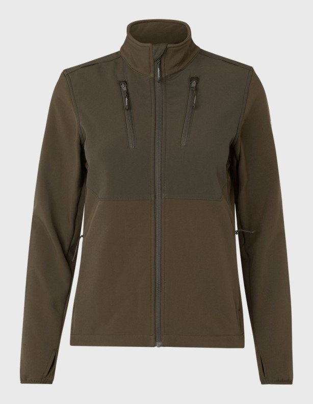 Veste softshell Härkila Scandinavian pour femme – vue de face.