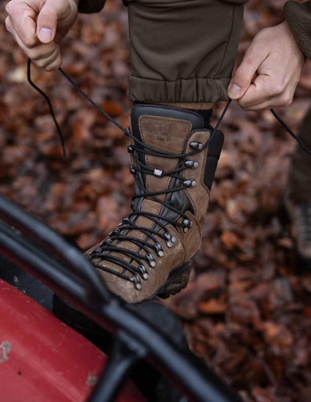 Boty Härkila Saxnäs Hi Dark Brown – lovecké | DoLasu