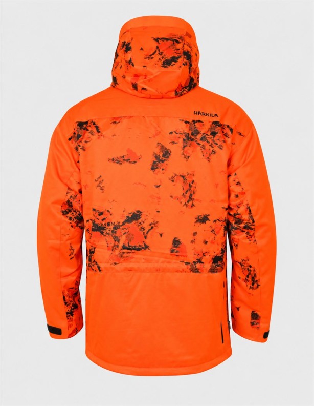 Kurtka Härkila Wildboar Pro Blaze Camo - tył.