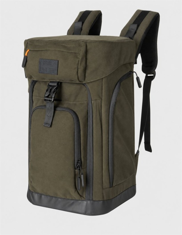 Sac à dos avec siège Seeland Enduro Chair 30 l Pine Green - vue de face.