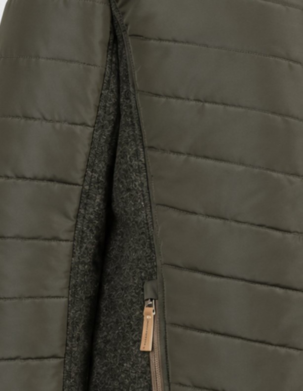 Percussion Hybrid Alaska Khaki Insulated Sweatshirt | DoLasu
