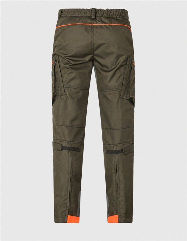 Kalhoty Seeland Venture Edge Pine Green – pohled zezadu