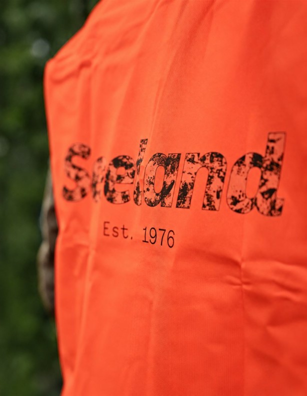 Nadruk Seeland na plecach kamizelki Safety Vest