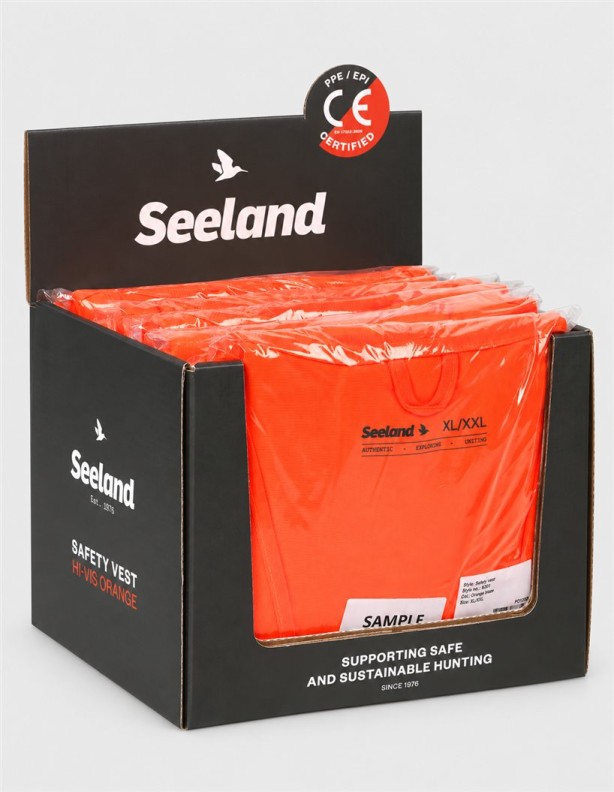 Opakowanie zbiorcze kamizelek Seeland Safety Vest Orange Blaze