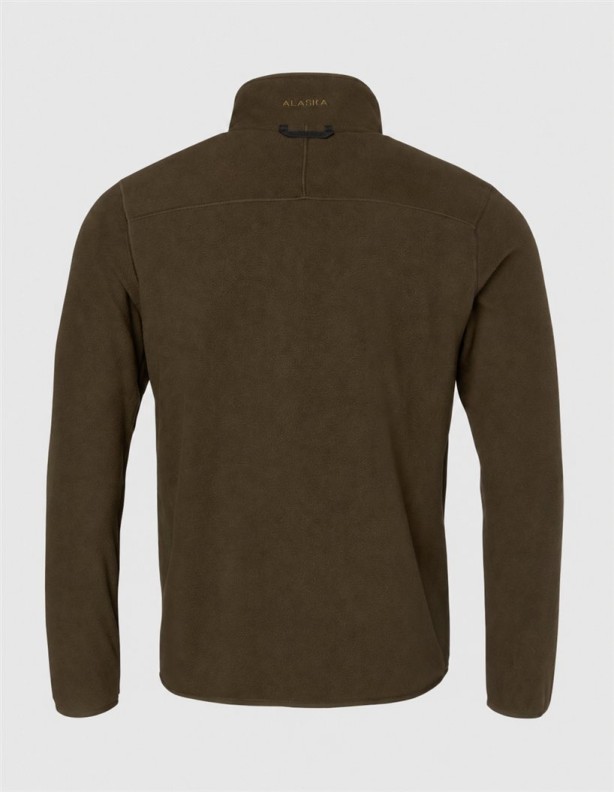 Brązowy polar Alaska Kodiak Solid Brown – widok z tyłu