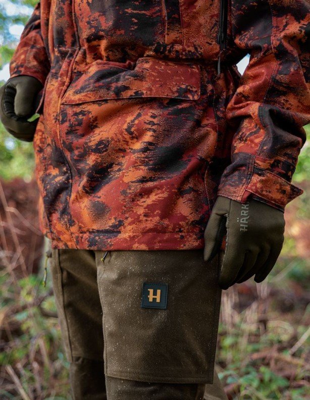Куртка Harkila Forest Hunter Camo Long Orange | DoLasu