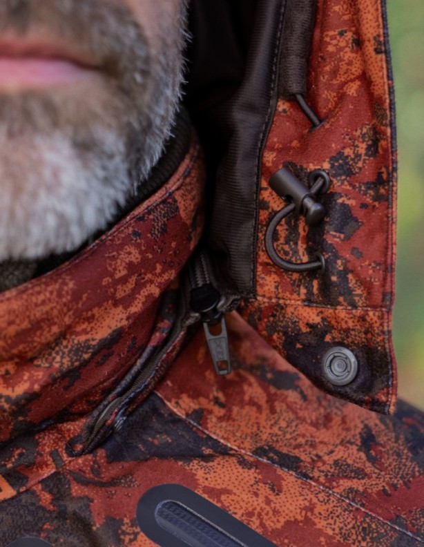 Куртка Harkila Forest Hunter Camo Long Orange | DoLasu