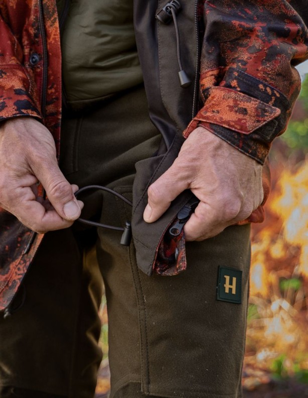 Harkila, охотничья куртка Forest Hunter с регулировкой низа куртки.