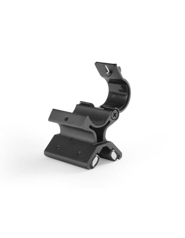 Magnetic mounting for MagClip flashlights