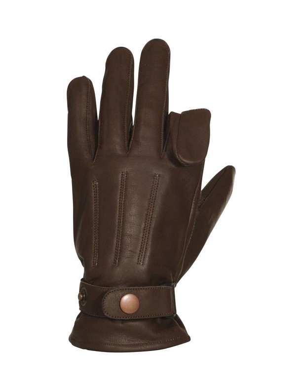 Lederhandschuhe mit Fingerloch