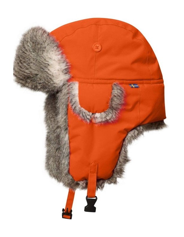Varmland Heater Sicherheit orange - Czapka zimowa Fjallraven