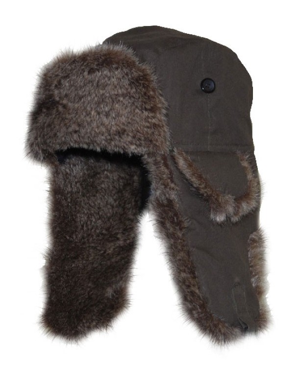 SNEAK HAT mit Pelzimitat
