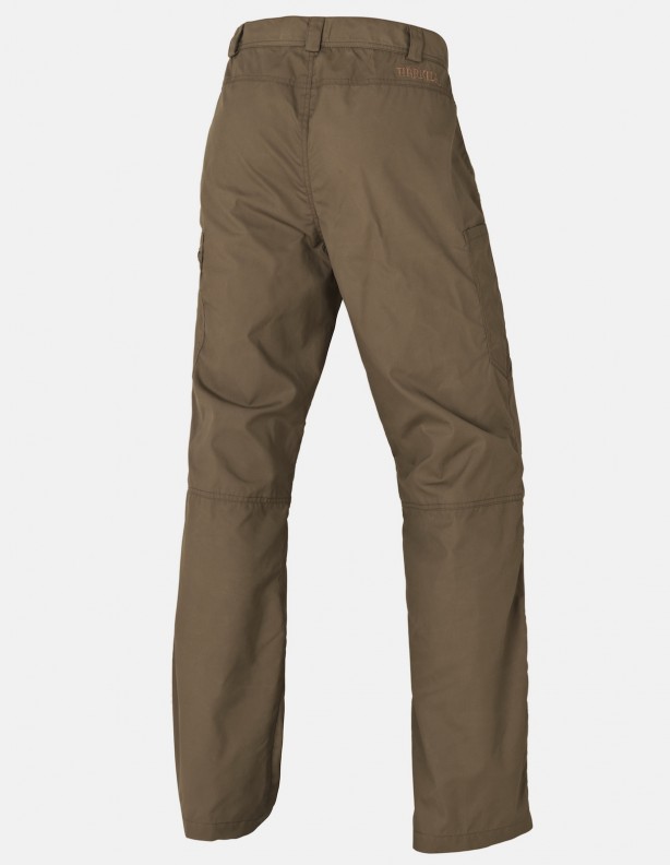 Alvis - lekko woskowane spodnie light khaki