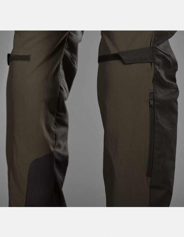 Spodnie letnie Ragnar - elastyczne spodnie dla aktywnych zieleń