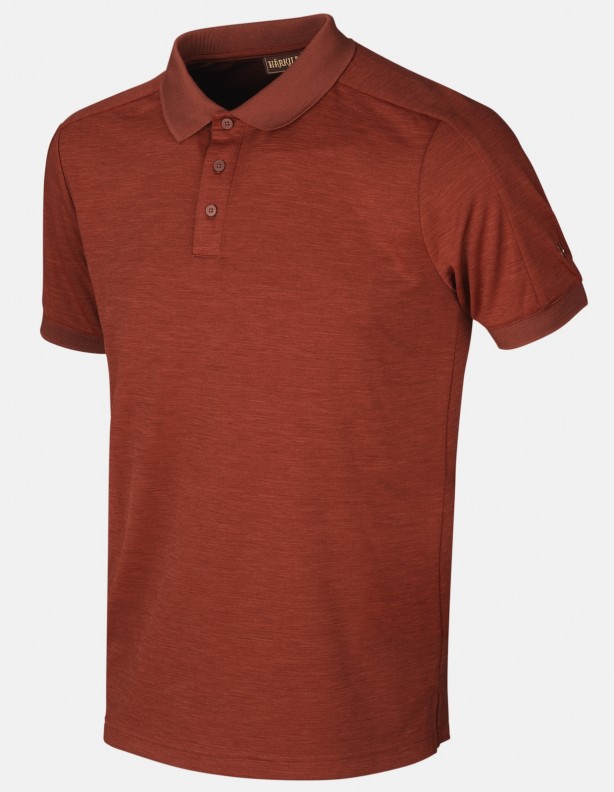 Harkila Tech Polo ing égetett narancssárga ROZMIARY DO 5XL!