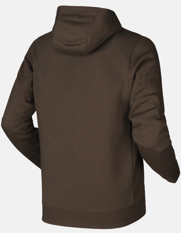 Hoodie brown - bawełniana bluza z kapturem