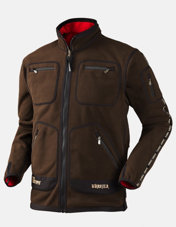 Kamko red/brown - dwustronny polar Windstopper®