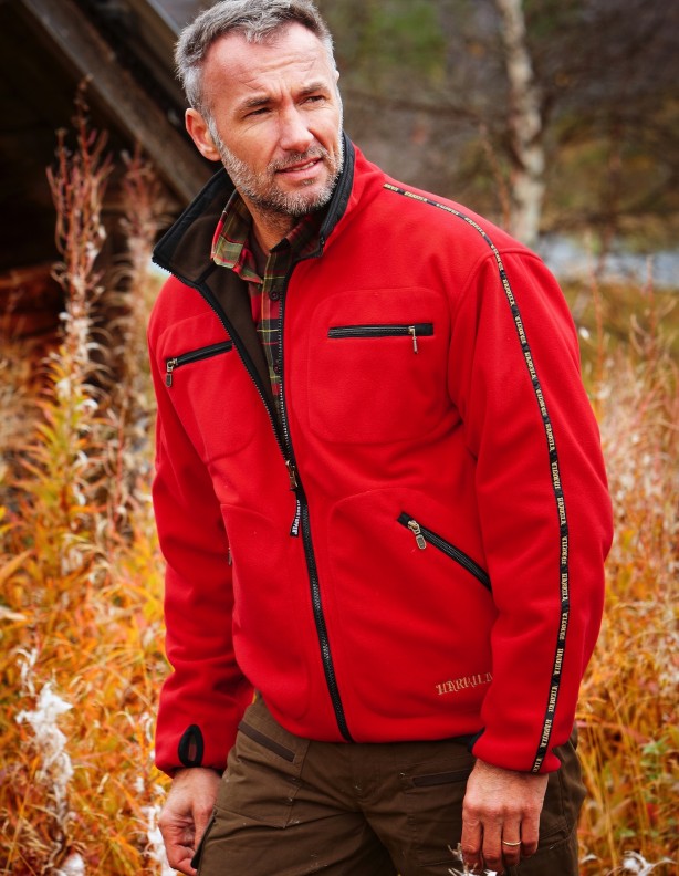 Kamko red/brown - dwustronny polar Windstopper®