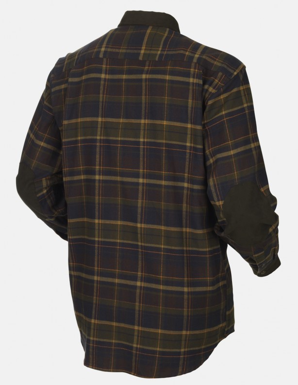 Pajala mellow brown - hřejivá flanelová košile velikost až 5XL!