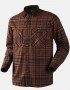 Pajala piros kockás - meleg flanel ing DO 5XL méret!