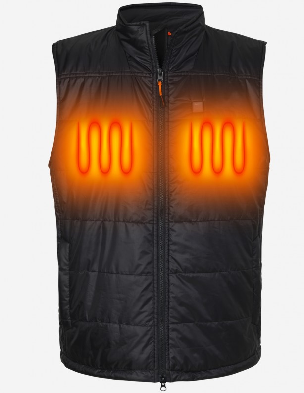Prešívaná vyhrievacia vesta - pánska až do veľkosti 3XL!