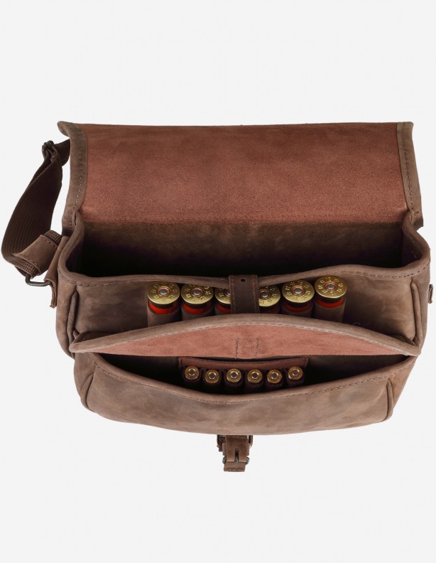 River - sac à bandoulière de chasse avec poches à munitions
