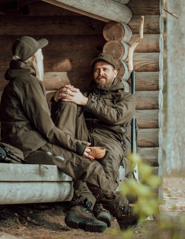 Superior 2 Ms moss brown - all-season hunting jacket with APS membrane