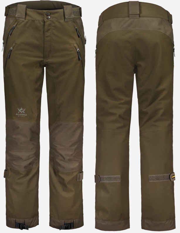 Superior II Brown - całoroczne spodnie myśliwskie z membraną