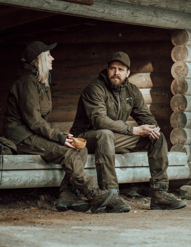 Superior 2 Ms moss brown - year-round hunting pants with membrane