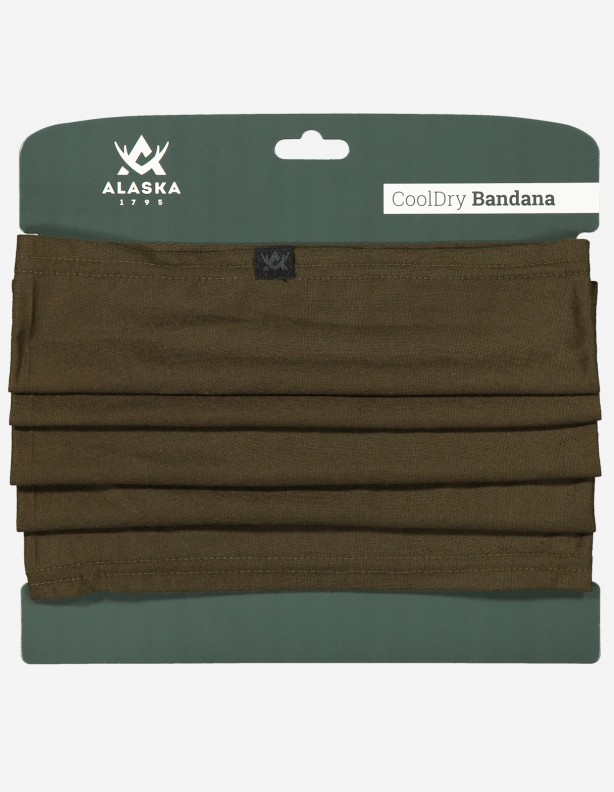 Aljaška šatka / nákrčník CoolDry® hnedý